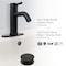 Everflow Bathroom Faucet w/ Deck Plate, 1 handle, 1 or 3 hole Stainless Matte Black BFCTDRKT-MB - alternate 5